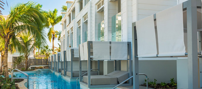 Azul Sensatori Jamaica Accommodations - Beachfront Honeymoon Swim Up Suite