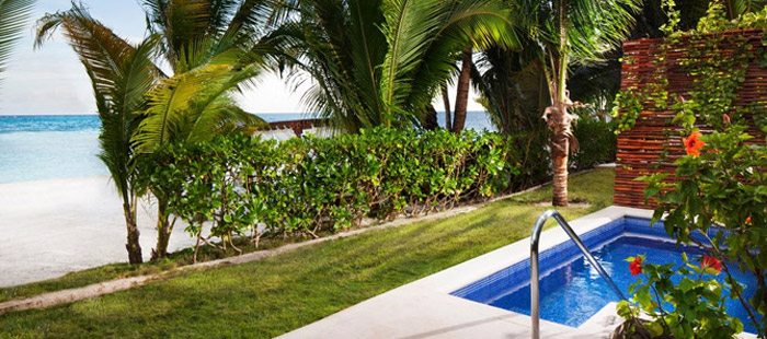 El Dorado Maroma Accommodations - One Bedroom Presidential Beachfront Villa