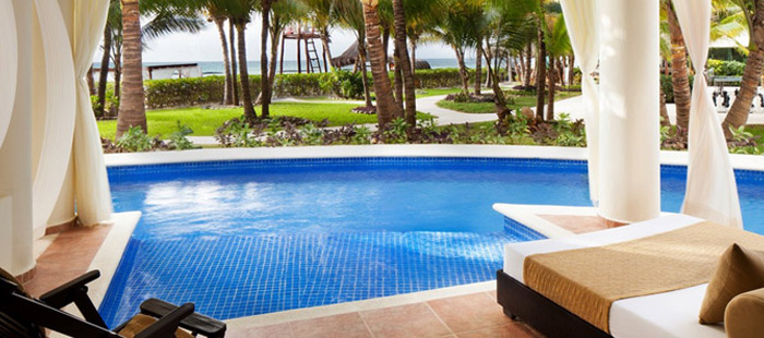 El Dorado Maroma Accommodations - Premium Ocean View Jacuzzi Junior Suite