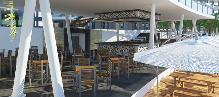 El Dorado Seaside Suites Dining - Gourmet Oceanfront Corner