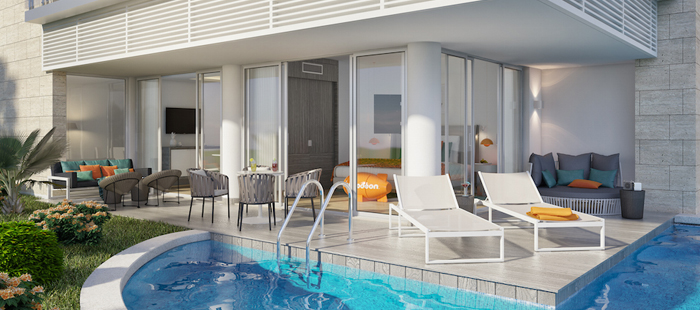 Nickelodeon Resort Punta Cana Accommodations - Swank Jacuzzi Swim-Up Suite